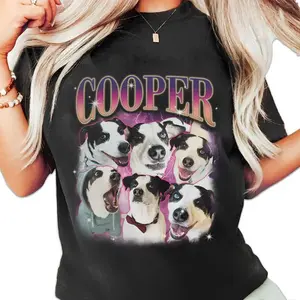 Vintage Washed Funny Dog Meme T-Shirt, Retro Cute Pet Graphic Tee, Unisex Casual Top, Perfect Gift for Pet Lovers