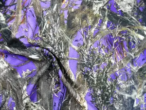 Printed Bullet Liverpool Textured True Timber Purple Green MC2 Camo Fabric U14