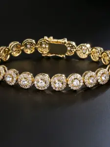 Fashion Classic Simple Bracelet, Elegant Bangle, Synthetic Zirconia Bracelet for Women, Elegant All-match Fashion Accessories for Daily Wear