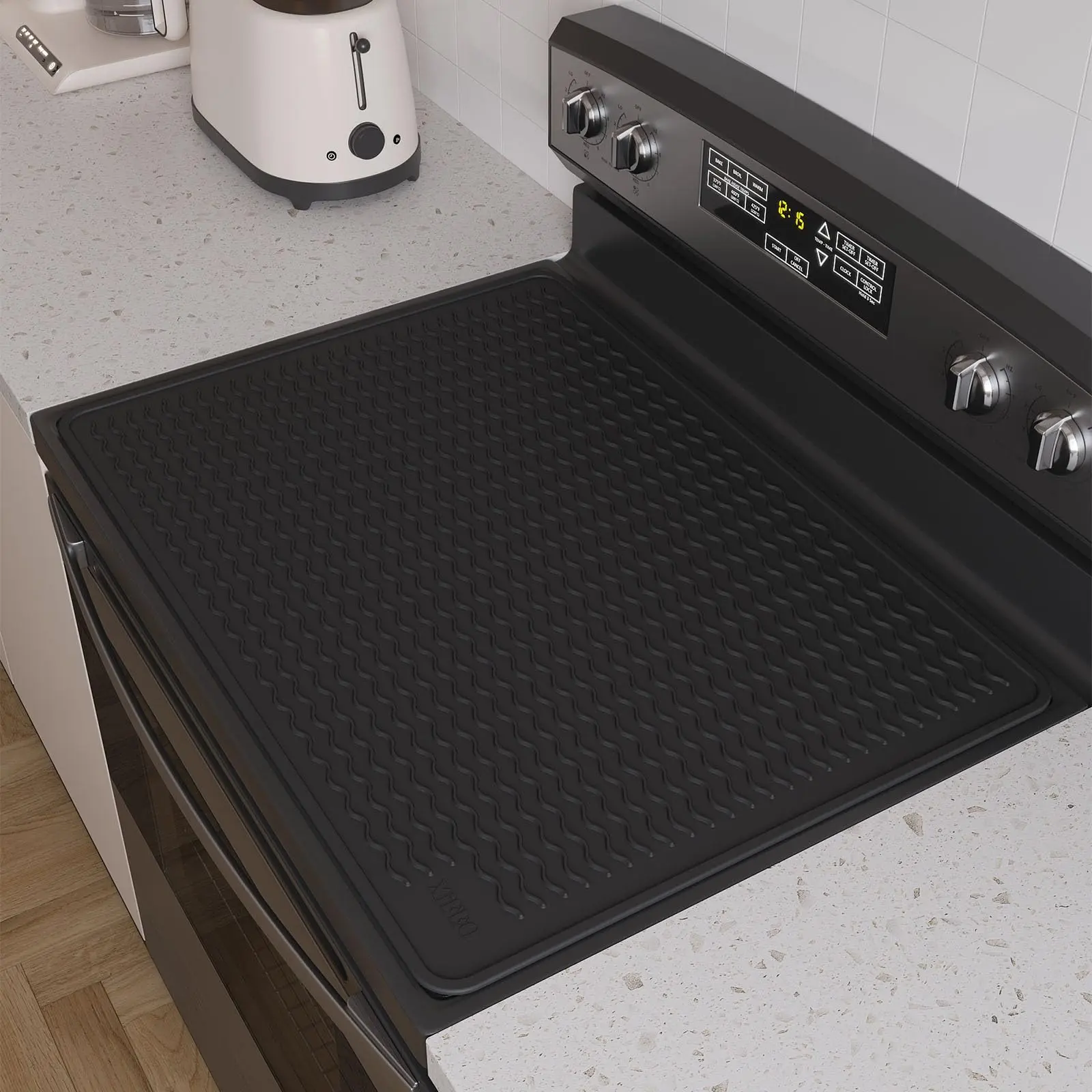 Stove Top Covers For Electric  Food Grade Heavy Duty Silicone Glass Cover Protector Induction Cooktop Heat Resistant Range Ceramic Mat Oven