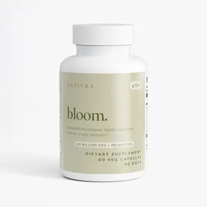 Astivra Bloom - 40 Billion CFU Probiotic 4-Strain with MAKTREK, 60ct