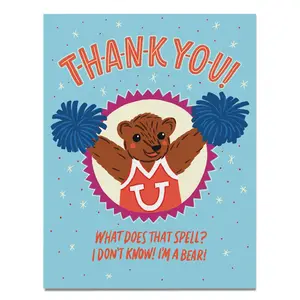 Thank You, I’m a Bear! Card