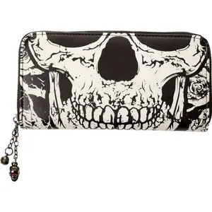 Glow in the Dark Skull Wallet
