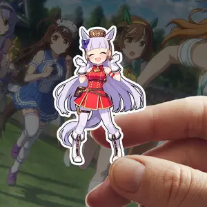 Gold Ship Racing Outfit 03 Umamusume Pretty Derby Cut-To-Size Waterproof Vinyl Sticker for Laptop, Water Bottle, and More!