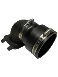 Dig Rig Belt Box Snorkel Adapter Elbow for 2016-2018 Polaris RZR XP Turbo