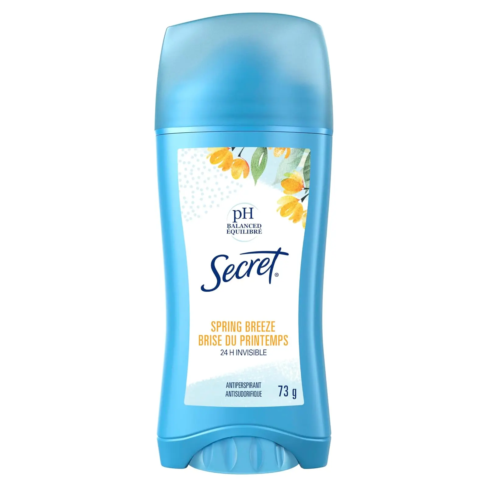 Secret Invisible Solid Antiperspirant and Deodorant, Spring Breeze, 2.6 oz