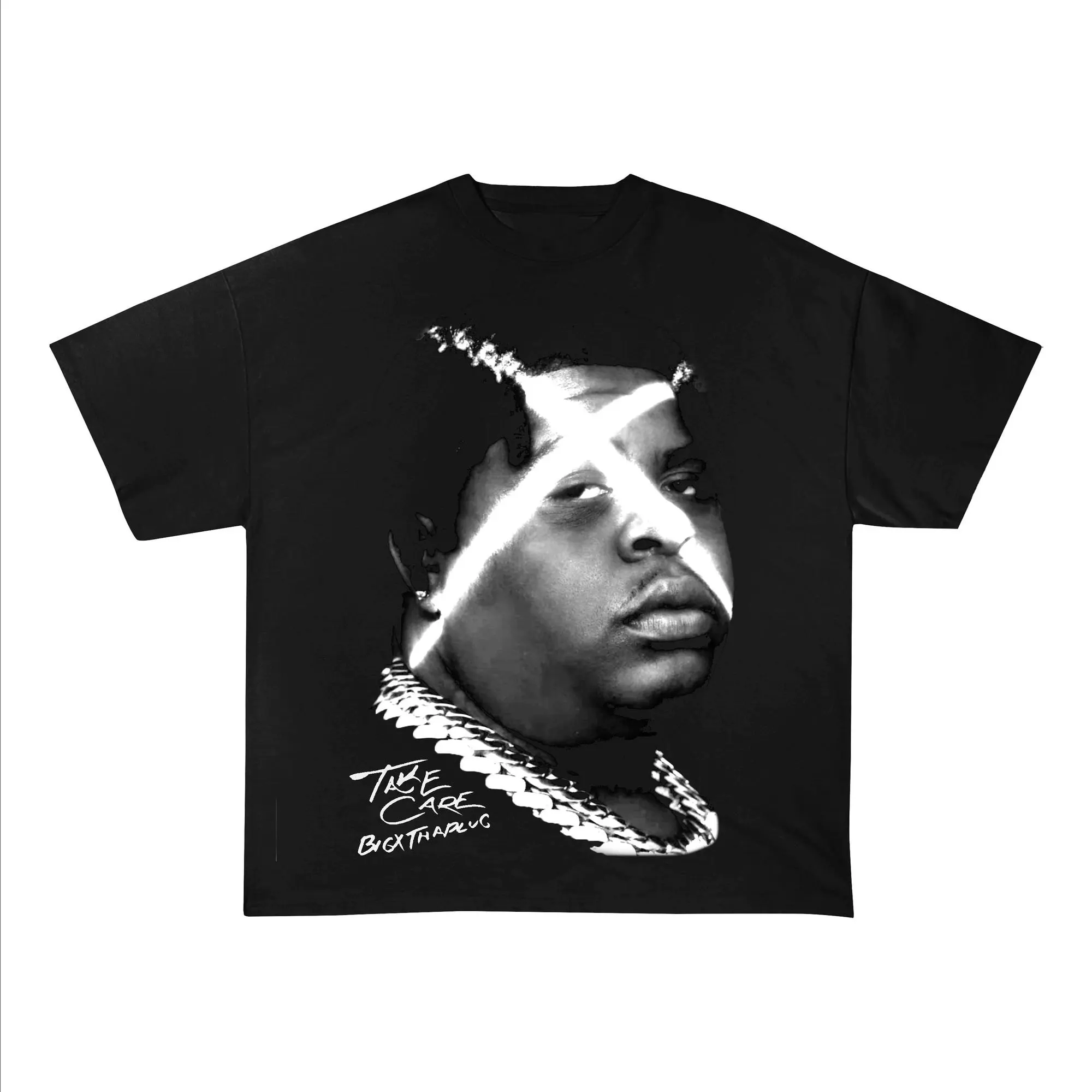 Bigxthaplug Graphic Style T-Shirt High Quality Vintage Hip Hop Music Retro Style 90S Tee
