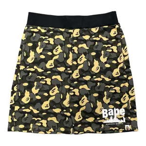 Bape Madison Avenue Sweatshorts Black Gold