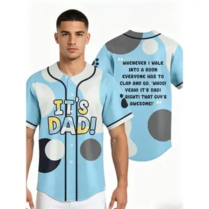 It's Dad Baseball Jersey Shirt Cool Dads Club Tee, Funny Dad Jersey, Gift for Dad # TikTokMadeMeBuyIt # DadGratitudeTee # CelebrateDad # FathersDayOutfit # GiftForHim
