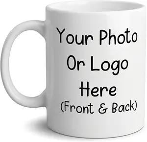 Custom Photo Coffee Mug – Personalized Ceramic Cup with Your Picture, High Definition Print, Gift for Mom, Dad, Friends, Perfect for Birthday