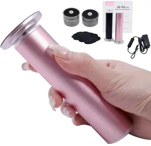 APRELM Electric Foot Callus Remover with 80pcs Sandpaper Discs, 4.8IN Longer Professional Callus Remover for Feet, Pedicure Tools Foot File for Dead Skin