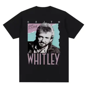 Keith Whitley Country Music T-Shirt - Charcoal Unisex Tee for Men and Women, Perfect Gift for Fans, Stylish Casual Wear for Music Lovers