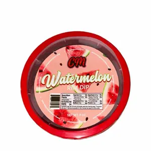 Rim dip Watermelon flavored - thick candied paste for drinks fruits or candies