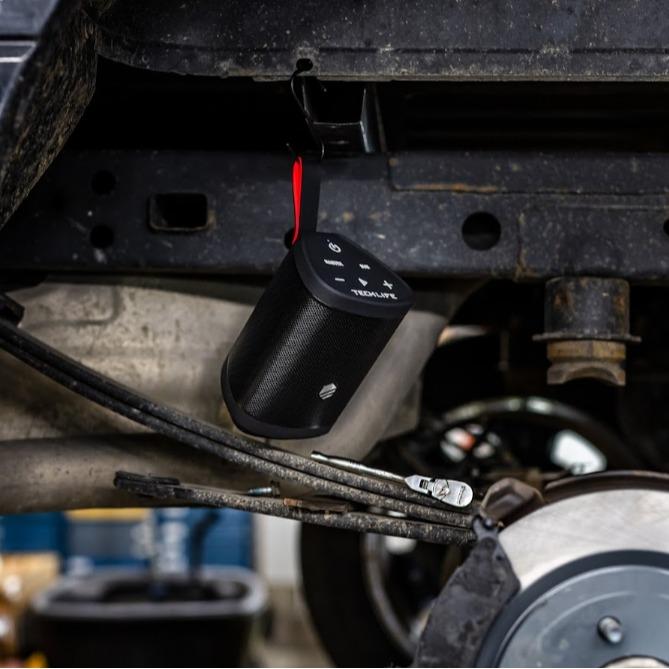 Tech-Life Boss Premium Portable Bluetooth Speaker - Waterproof Outdoor Party Speaker with Amazing Sound Heavy Bass No Distortion 12hr Batt Pair 100 Together for Ultimate Portable Speaker System