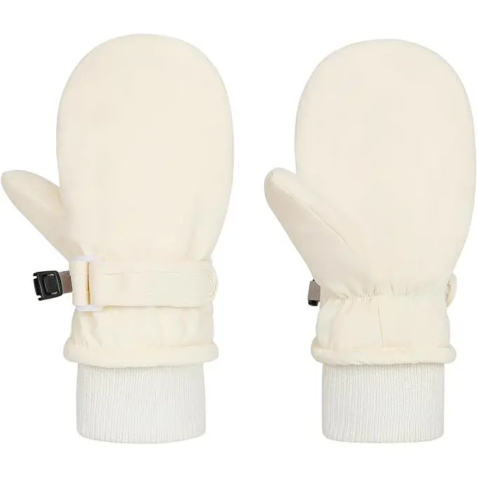 BSB-L   Toddler Waterproof Outdoor Infant Mittens Baby Winter Gloves Dino Cuffed Warm Fleeced Kids Ski Gloves For Teens