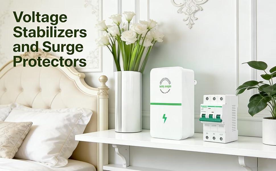 Plug-In Power Box with US Plug 2026 Updated Design, Compatible with 90–250V Input Range, Safe & Durable