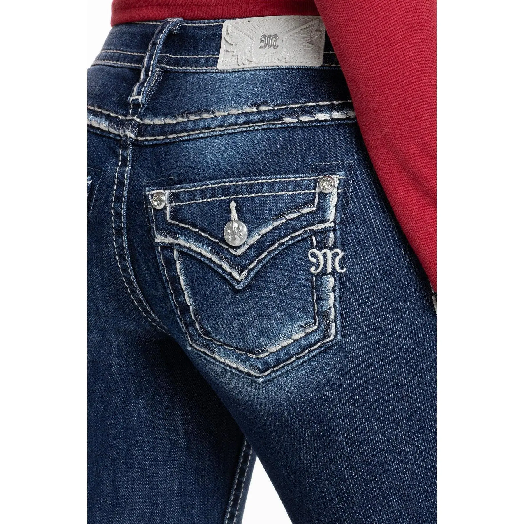 Classic Saddle Stitch Bootcut Jeans Classic Saddle Stitch Bootcut Jeans