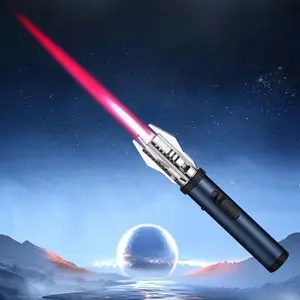 Upgraded Flame Lightsaber Lighter, Torch Lighter Refillable Windproof Metal