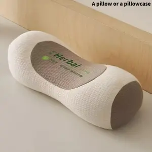 Buckwheat Shell Cervical Neck Pillow or Pillowcase, Adult Anti-Traction Sleep Cushion, Lumbar Support Single Pack, Breathable Washable Buckwheat Pillow