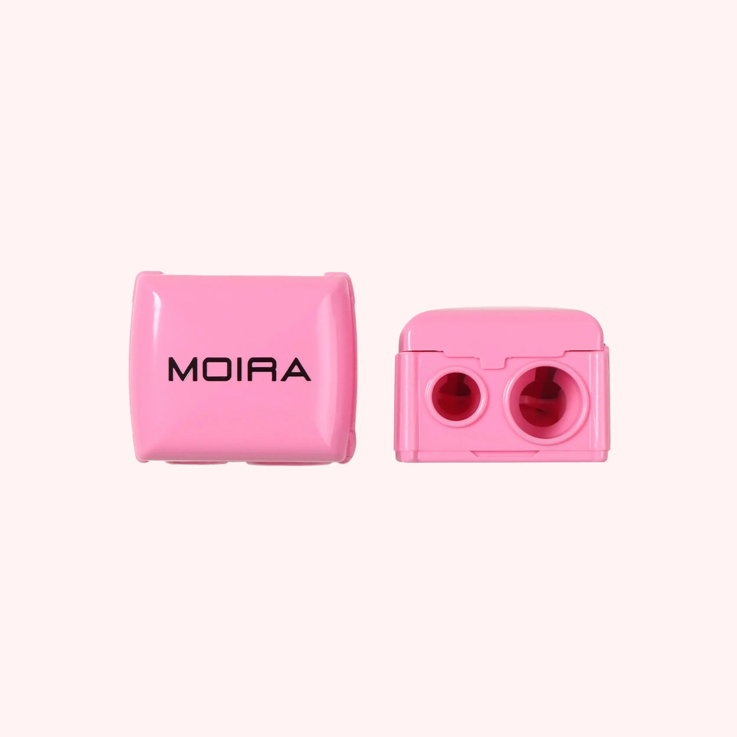 MOIRA | Dual Pencil Sharpener | Precision Cosmetic Sharpener for Eye & Lip Pencils