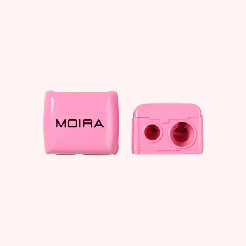 MOIRA | Dual Pencil Sharpener | Precision Cosmetic Sharpener for Eye & Lip Pencils