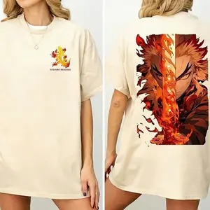 Dem0n Slay4r Character Shirt, Flame Hashira Sweatshirt, Anime Hoodie unisex AW1