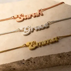 FF22  Custom Name Necklace| Gold/Rose Gold/Silver Personalized Pendant|Perfect for birthdays, anniversaries, Mother’s Day, or Valentine’s Day as a sophisticated, one-of-a-kind gift.