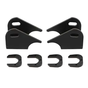 Front Lower Control Arm Mount Bracket Set Axle Side compatible for Jeep TJ XJ ZJ MJ 2pcs
