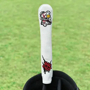 One-Eyed Bear Design Golf Club Head Cover, Durable Fashionable Accessory, Ideal for Daily Practice, Tournaments, Casual Outings