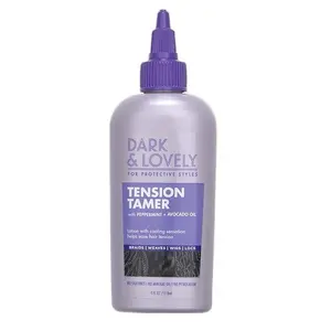 Dark and Lovely For Protective Styles Detangling Cream With Peppermint and Avocado Oil for Braids, Weaves, Wigs and Loc SoftSheen-Carson 4 Fl Oz Haircare itchy scalp crochet goddess black hair curly