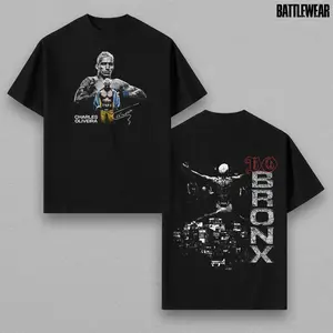 UFC 2026 - Charles Oliveira “Do Bronx” World Champion , Oversize Unisex Tee ,UFC Legend Streetwear , Cotton , Graphic Tee T-Shirt Classic , Fan Gift Top Fabric Menswear Casual
