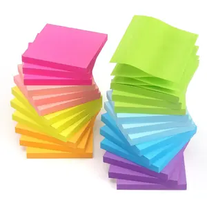24 Pads Pop Up Sticky Notes 3x3 Refills Bright Colors Self-Stick Notes Pads Super Adhesive Sticky Notes  Value Pack