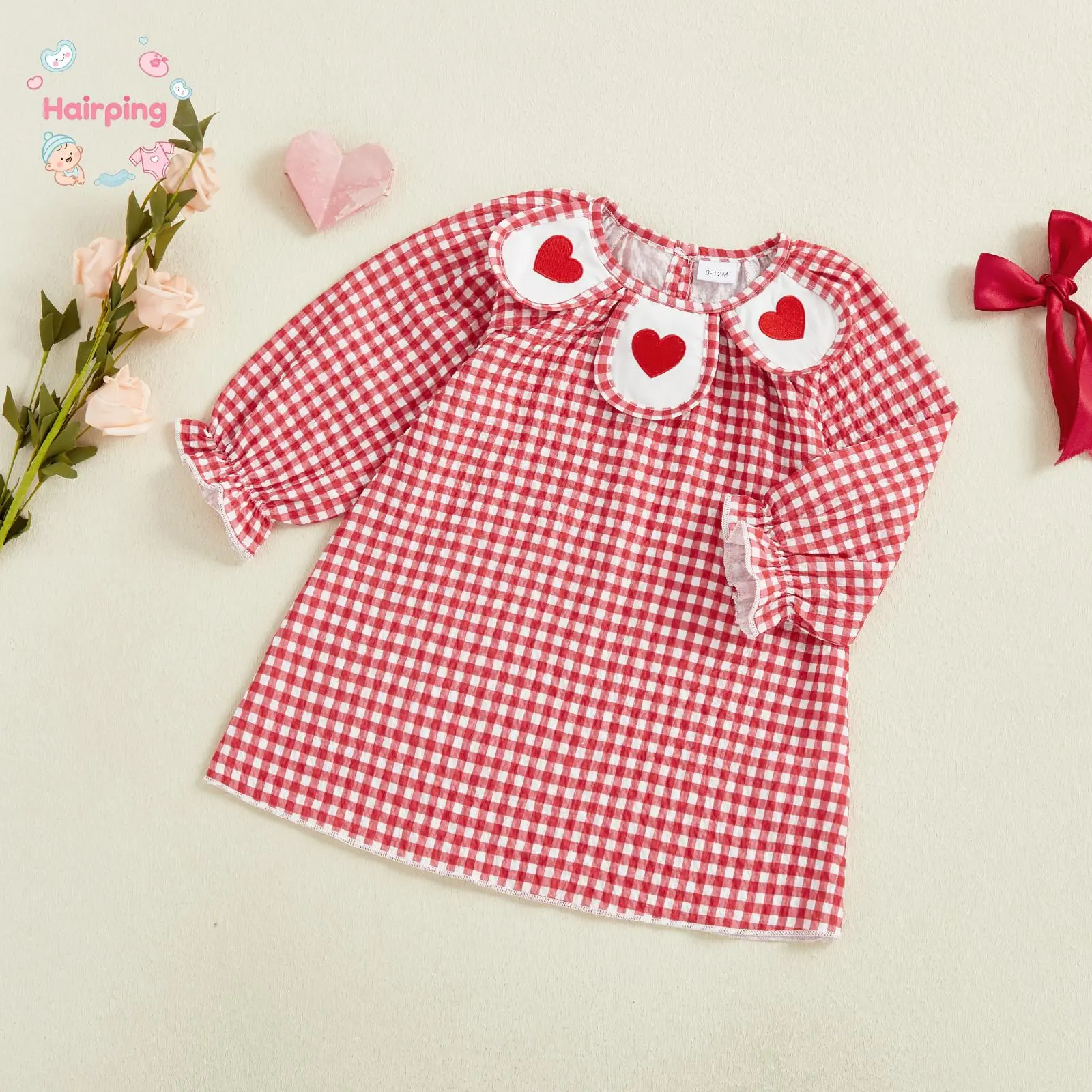 Red dress girl baby - TikTok Shop