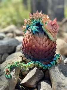 Rose Dragon - Beautiful and Collectible Dragon Figurine Gift Decor