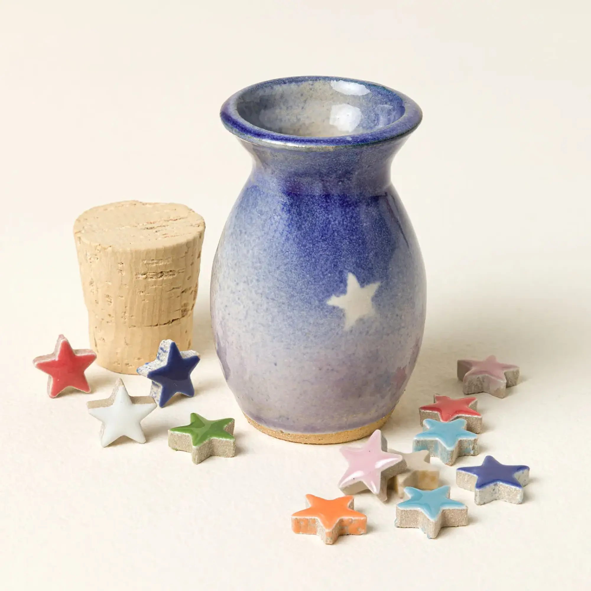 Mini Thank Your Lucky Stars Desk Jar by The Voice of Clay