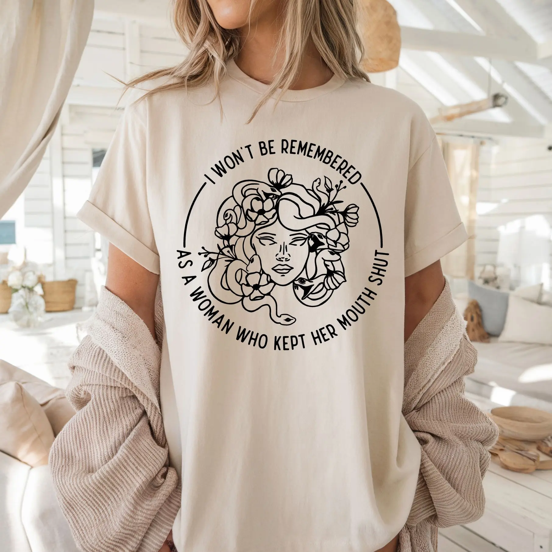 I Won’t Be Remembered As A Woman Who Kept Her Mouth Shut Shirt, Feminist Shirt, Equality Shirt, Women Empowerment Tee, Gift for Her