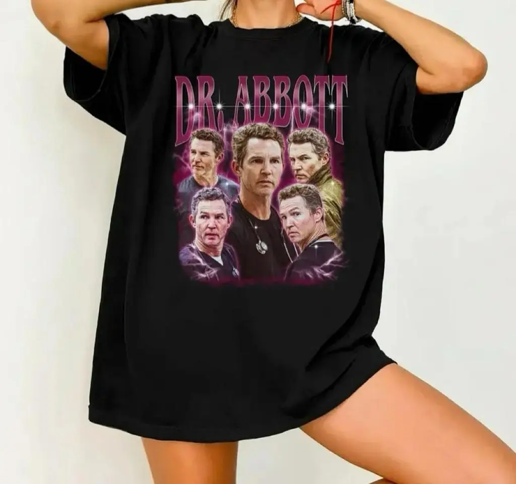 Vintage 90s Doctor Abbott Inspired T-shirt – Retro Medical Drama Sweatshirt – Classic TV Hoodie