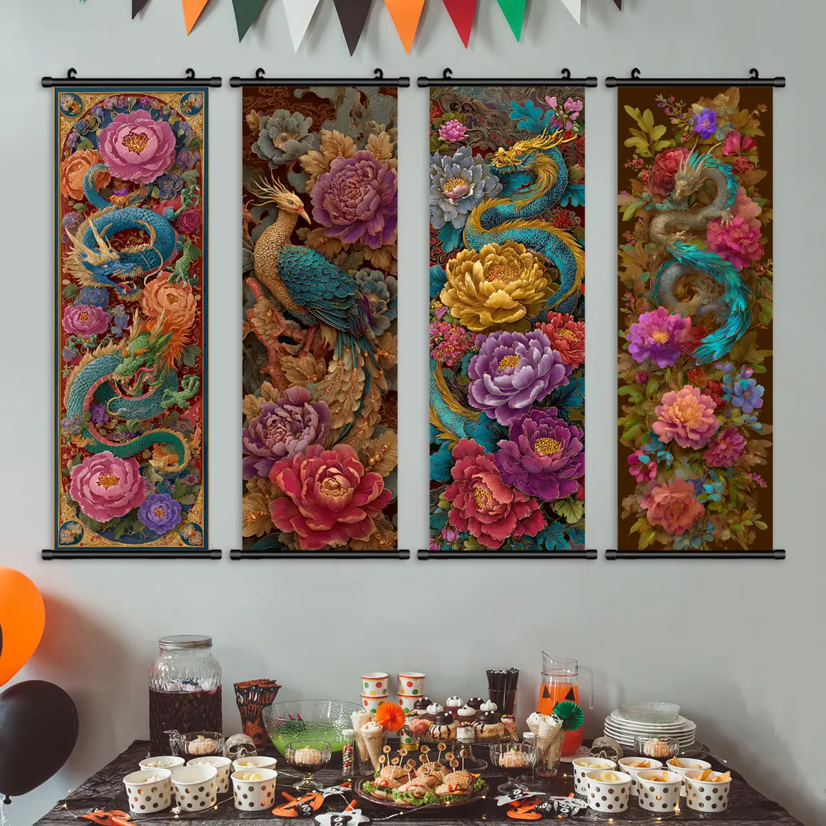 4PCS-15.8x47.2inch (40x120cm)-Y