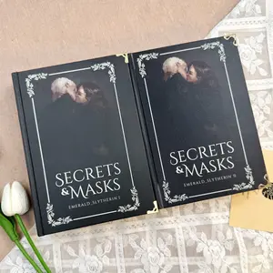 Secrets and Masks Complete 2 Volume Set | Handmade Special Edition Hardcover | Premium Dramione Fanfic Rebind | Signature Metal Corners Deluxe Collector Item