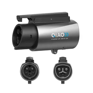 Fit for Tesla to J1772 Charging Adapter ,Max 80A 280V,Compatible with J1772 EVs & Tesla Charger Station, NACS to j1772 Charging Adapter,Silver-Plated Efficient Charging Design