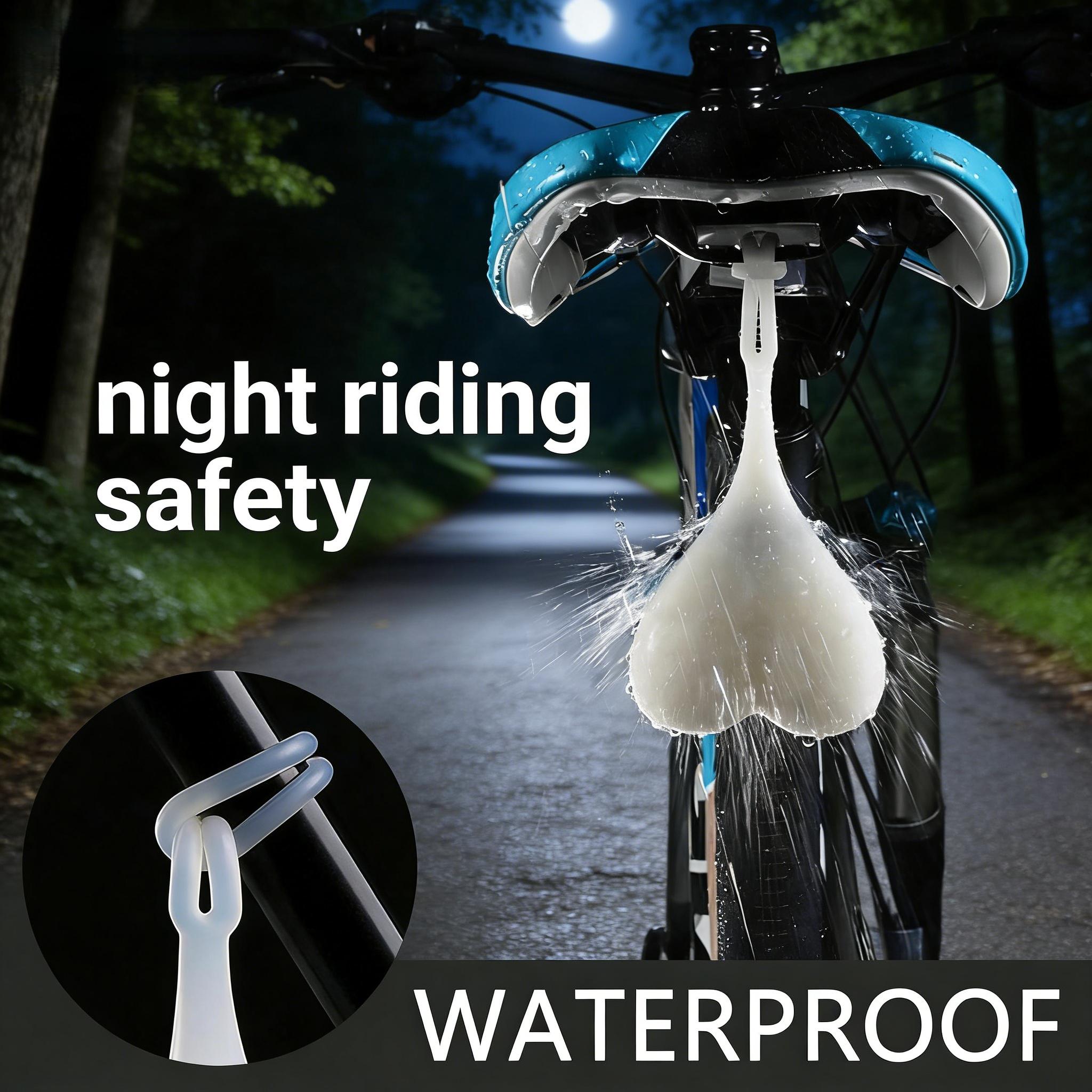 LED Bike Taillight Super Bright Waterproof Bicycle Rear Light 3 Modes Safety Warning Light Night Riding Essential Reflector MTB Road Bike Portable Easy Install Cycling Seat Back Safety Lamp LED Bike Taillight Super Bright Waterproof Bicycle Rear Light 3 Modes Safety Warning Light Night Riding Essential Reflector MTB Road Bike Portable Easy Install Cycling Seat Back Safety Lamp