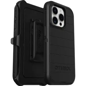 Otterbox Dedender Pro Case Black for iPhone 15 Pro Max 77-92718 W Holster