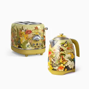 [VitaFlora] Jointly-Designed Electric Kettle and [Upbeat] 2-Slice Toaster Bundle