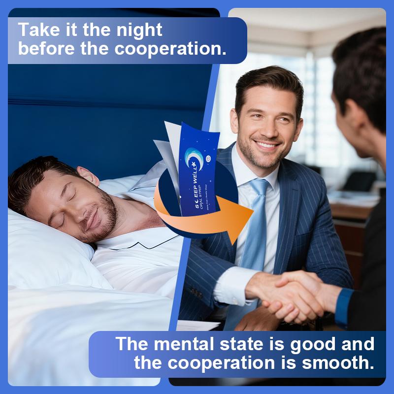 Quick sleep SWEET DREAMS Buccal Film: Zero Sugar Melatonin for Deeper, Natural Sleep Support Healthcare Fitness