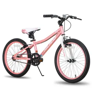 HILAND 20 Inch BMX Mountain Bike Age 5-12 Year Old Front Suspension Fork Kids' Bicycles Multiple Colors bmx Sturdy Frame Adjustable Seat Safe Riding