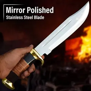 DamascusartsLLC Japan Father Knife Hand Forged Boning Knife With Sheath of Meat Cutting Kitchen Knife BlackFriday Gift Chef Knife High Carbon Steel Knife With BBQ Knife For Various Gift