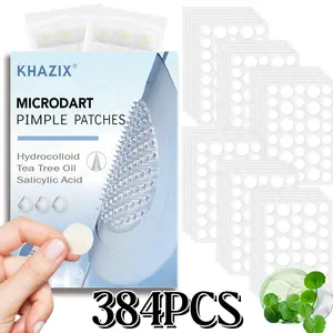 360+24pcs Hydrating Gel Patch, Invisible Blemish & Concealer Patches, Lightweight Comfortable Facial Cleansing, Fine Pore Coverage, Unisex Skincare, Acne Patches, Salicylic Acid, Tea Tree Oil