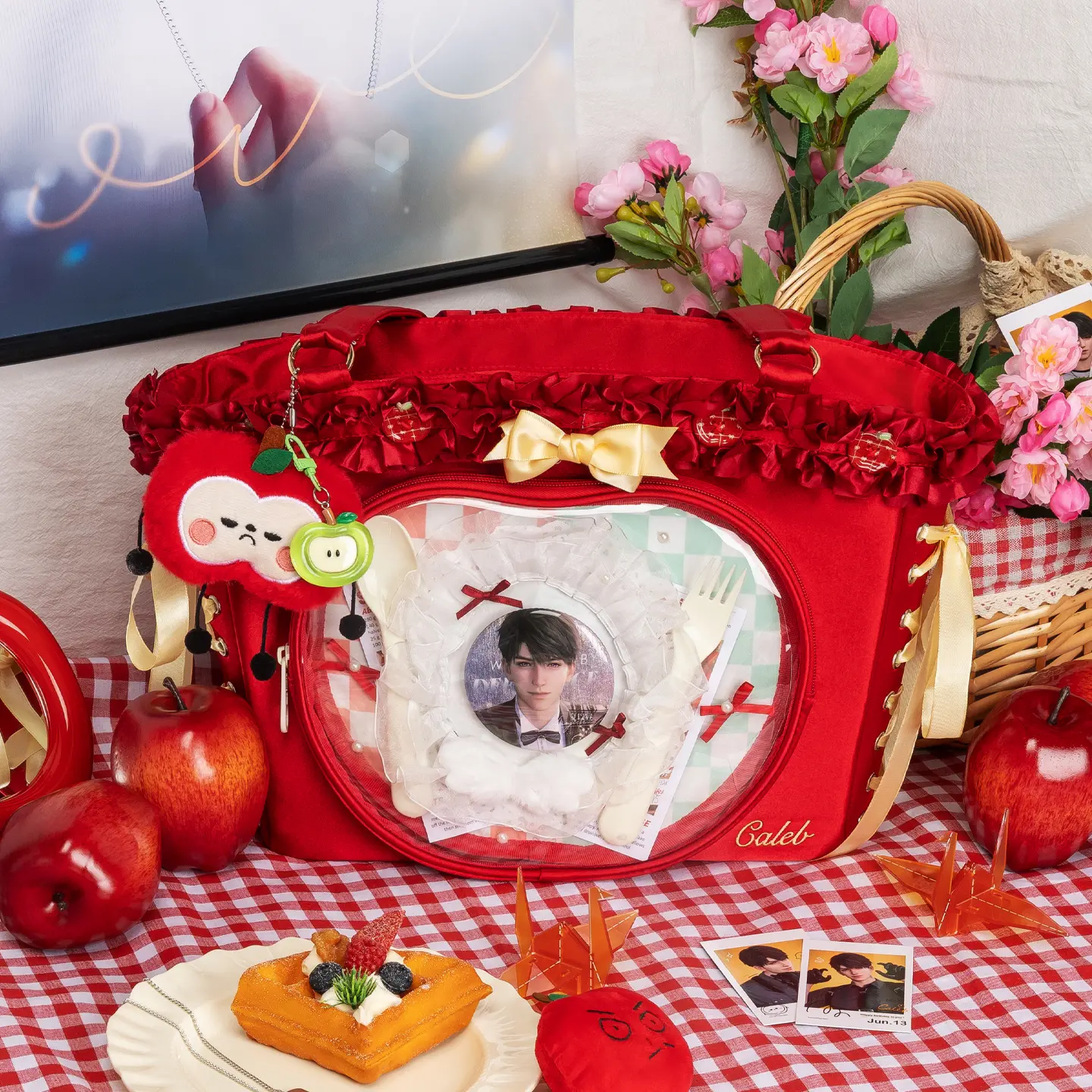 THE JUNCO Love and Deepspace Caleb Anime ITA Bag – Unique Apple