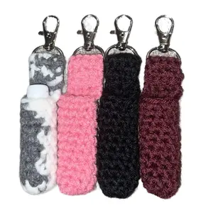 100% Handmade Keychain Chapstick Holder
