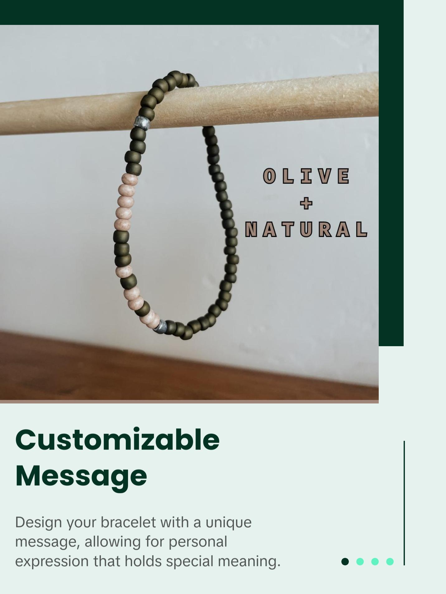 Men's Custom Morse Code Bracelet Men's Custom Morse Code Bracelet